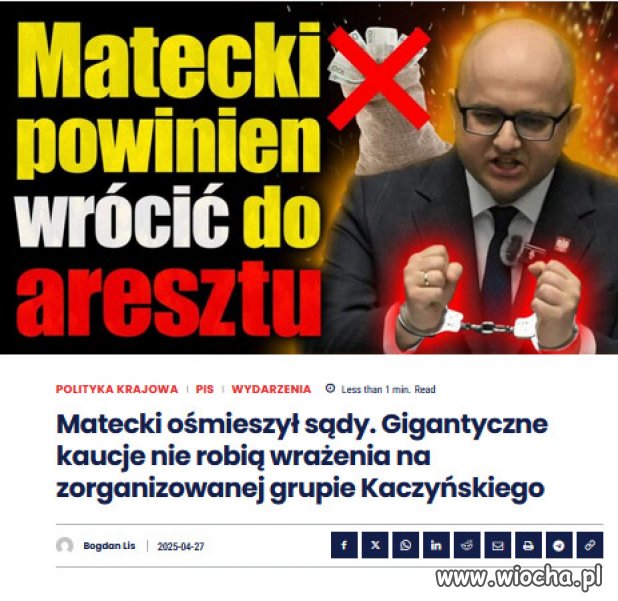 Złodzieje z PiS śmieją się z sądów.