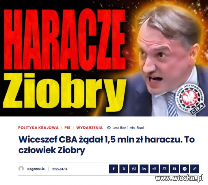 Funkcjonariusze CBA ściągali haracze z przedsiębiorców.