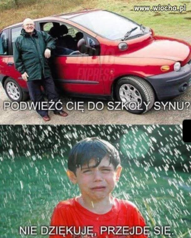 Dziękuje dziadziu, ale nieee...