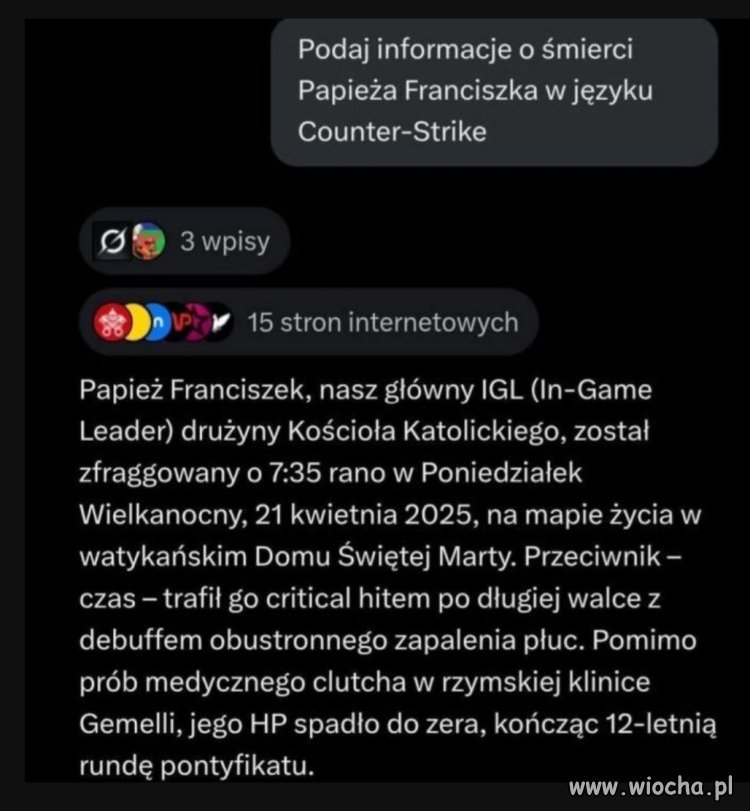 Ciekawe czy wykorzystają 