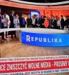 Pożar w kolektorze ściekowym.