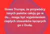 Gorace stosunki Dudy z Trumpem...