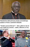 Rydzyk witający nowego papieża...