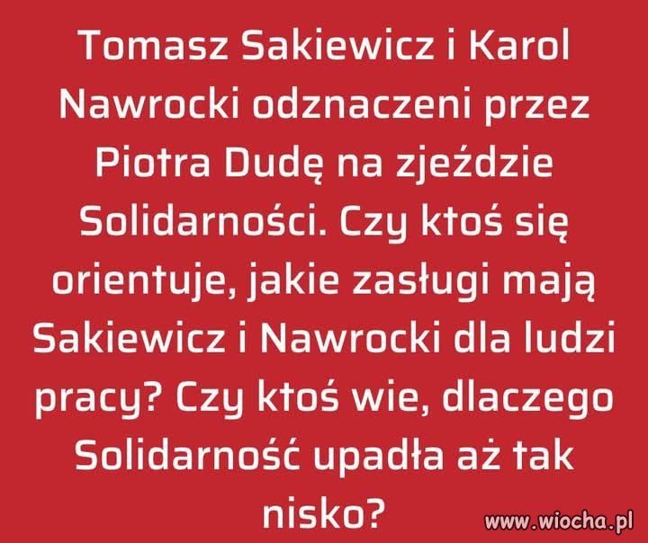 Ale tam nie było żadnych ludzi pracy, tylko same reżimowe hejterstwo