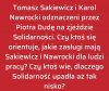 Ale tam nie było żadnych ludzi pracy, tylko same reżimowe hejterstwo