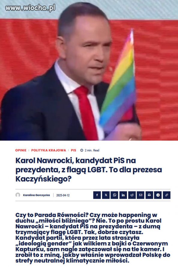 Co dokładnie pomyślał Kaczyński widząc ten obrazek?