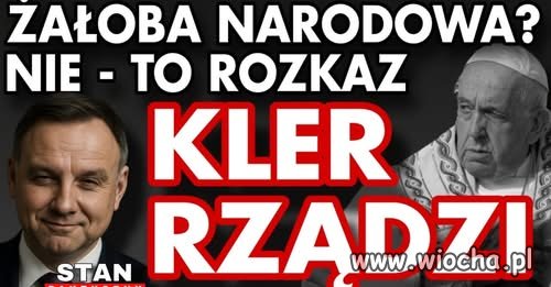 Żałoba narodowa ? 