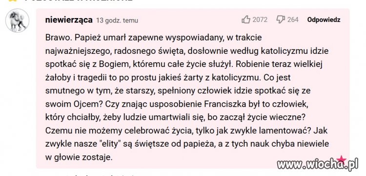 Wymyślił żałobę, bo Tuskowi na złość chce zrobić. 