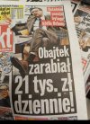 Tyle to zarabiał oficjalnie ...