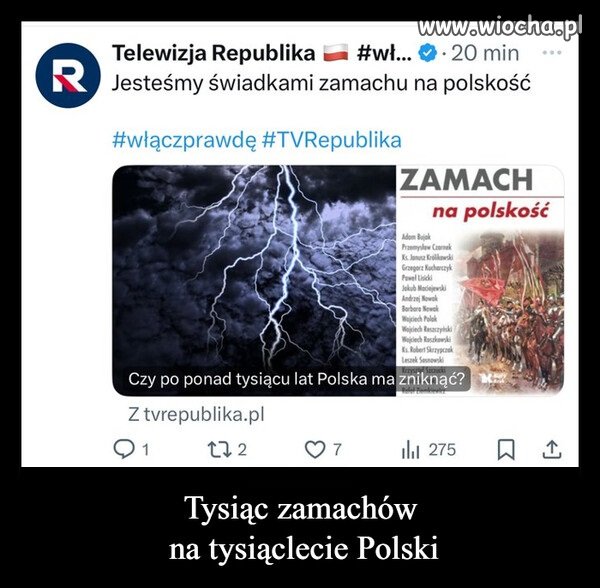 A co na to ekspert od zamachów - Macierewicz?