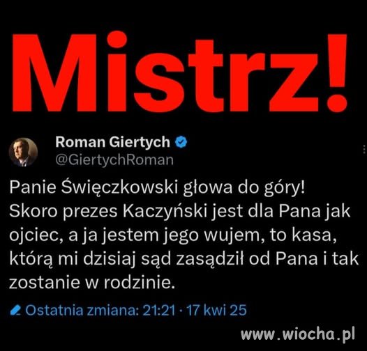 Brawo panie Romanie!