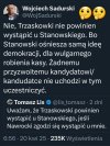 Żadnych spotkań czy wizyt u Stanowskiego!