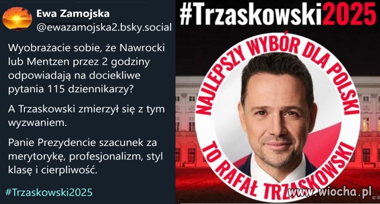 Oni nie muszą, tacy są super, że wystarczy, że są.