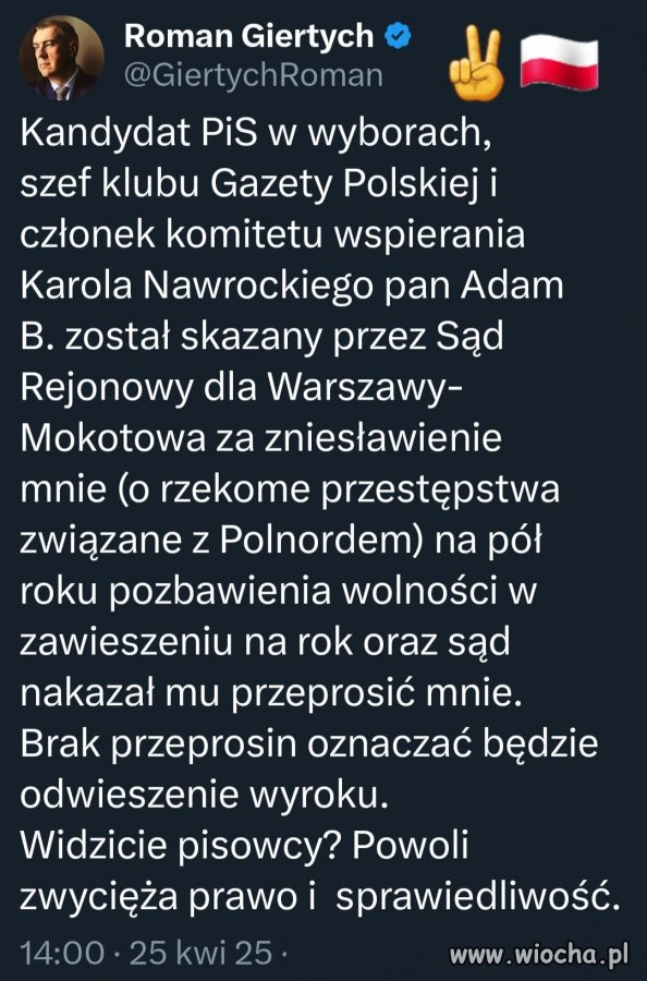 Brawo Panie Romanie!