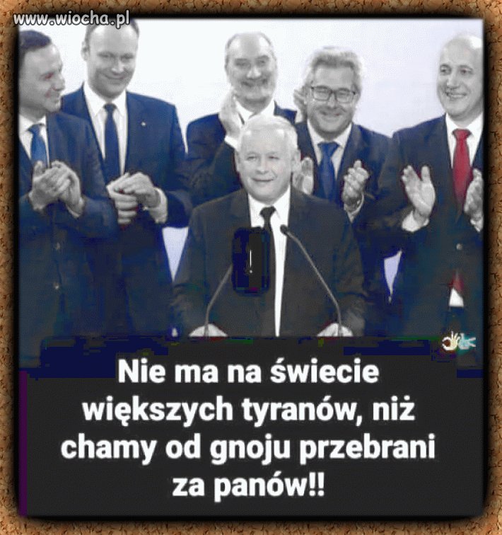 Tyle w temacie pisowskiego kał