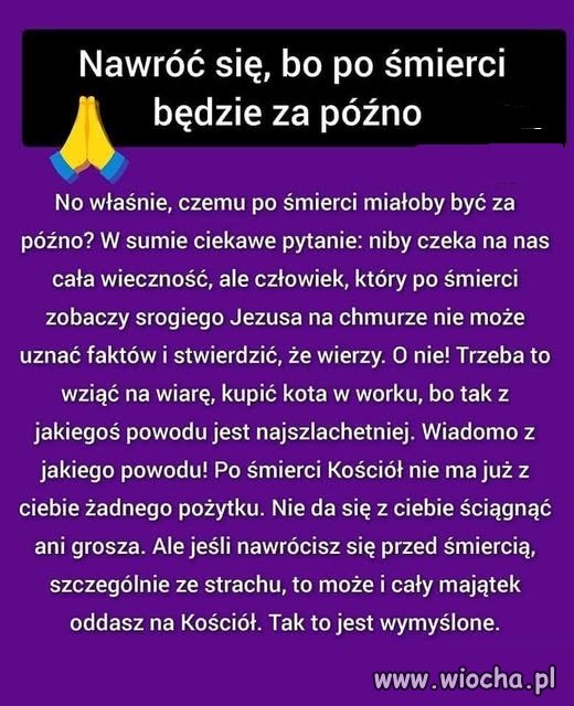 Tak to sobie pasożyty wymyśliły...