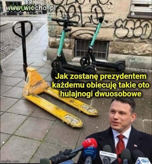 On już o was zadba! Głosujcie na niego!