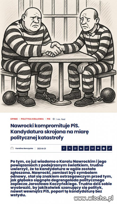 Nawrocki nie daje powodów aby mu ufać, wręcz przeciwnie! 