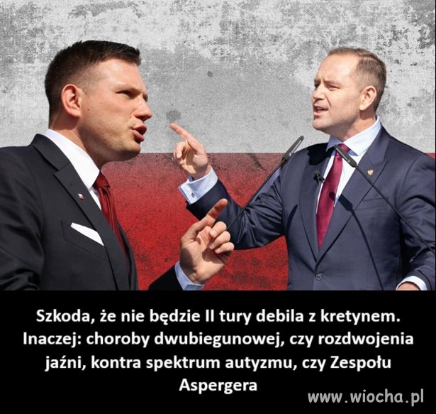 Szkoda, że nie będzie starcia głupiego z głupszym