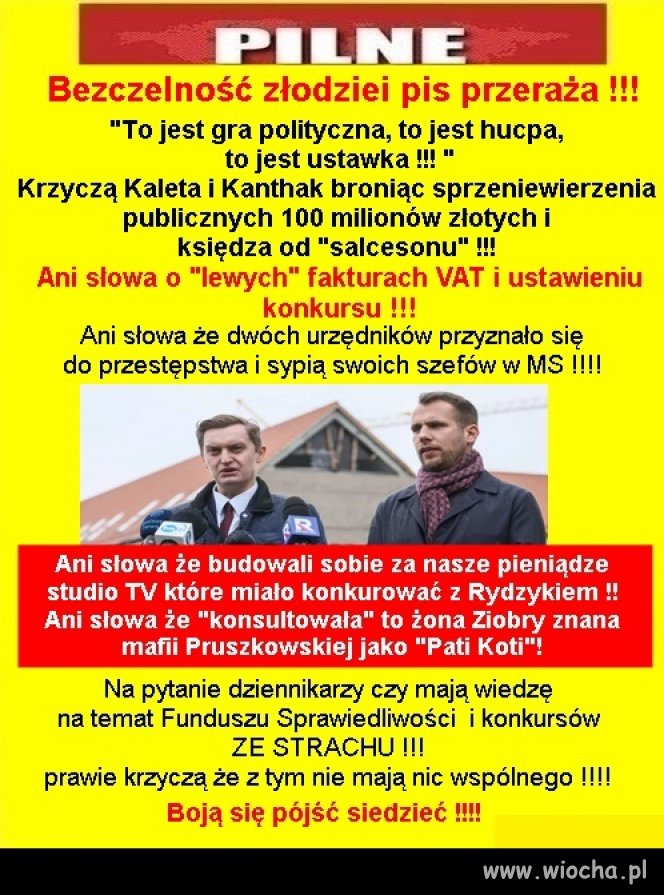 Złapali cię za rękę, to mów, że to nie twoja ręka!