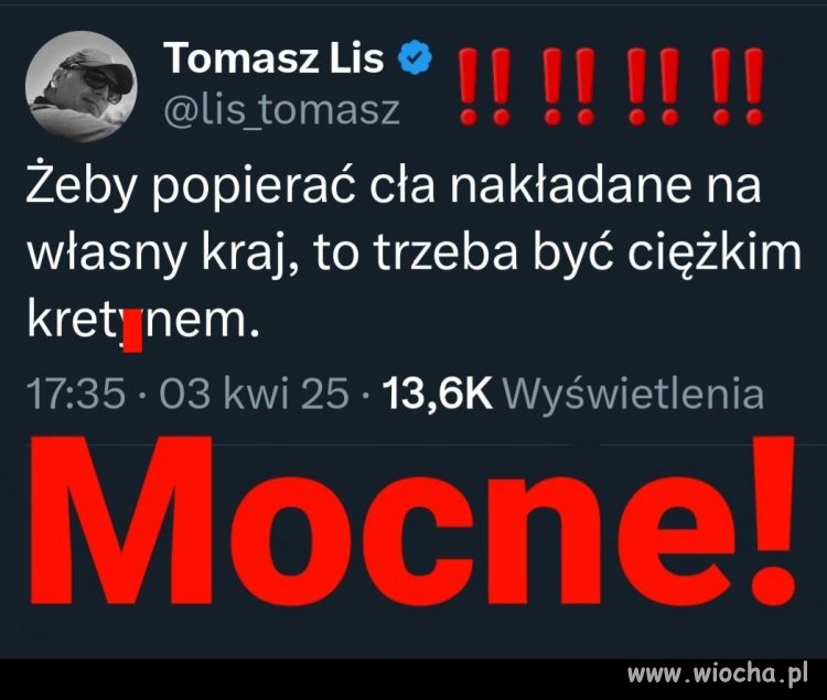 Nawrocki nie powiedział nic nowego, ślepa miłość do Trumpa 