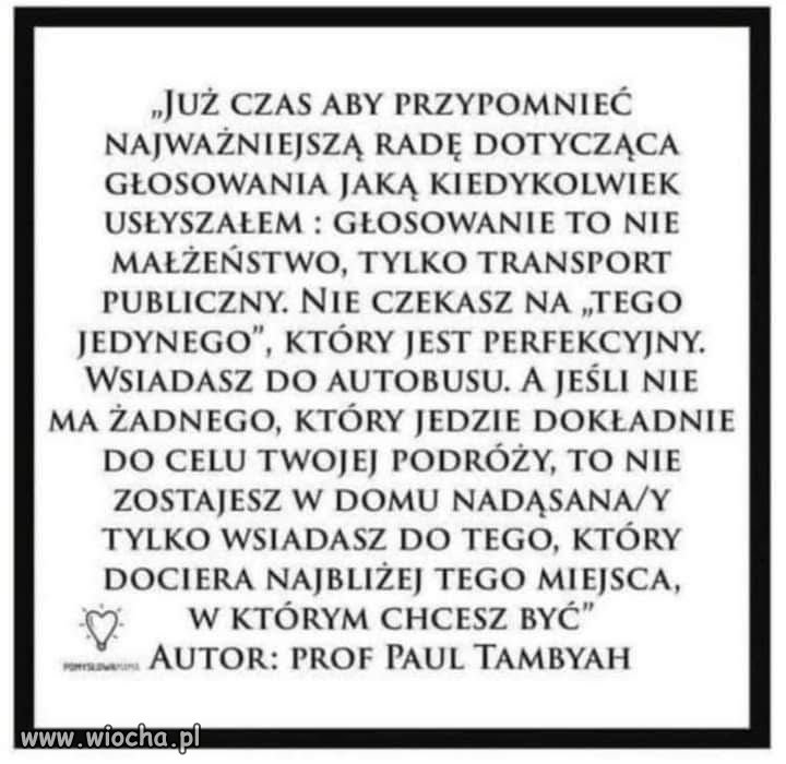 Można mieć focha, ale jednak… co prawda to prawda