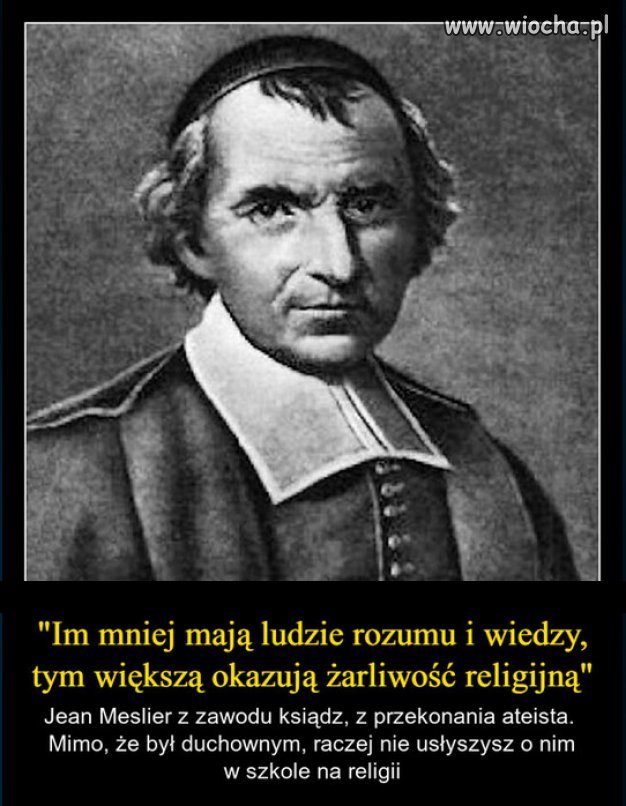  Im naród głupszy, tym bardziej religijny...
