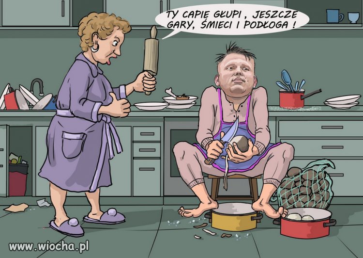 Kobieta w domu pokornieje 😁