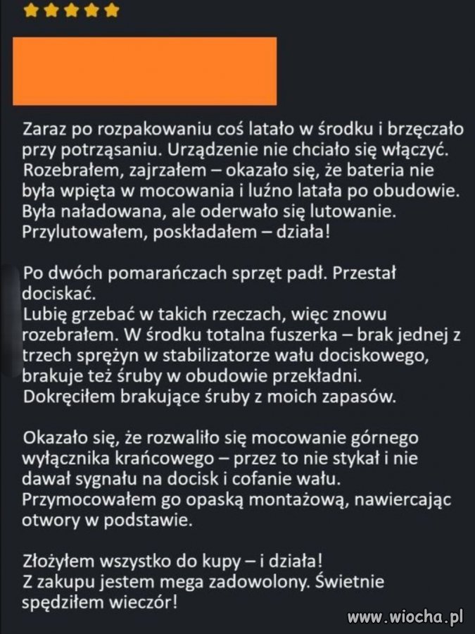 Ja to bym chyba oddał ten sprzęt 