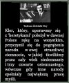 Nikt tak nie ogłupił i zdegenerował narodu, jak kościół i PiS!