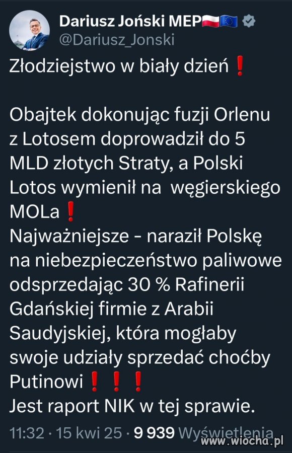 Kiedy ,,Brudna Pała'' za to stanie przed Sądem?