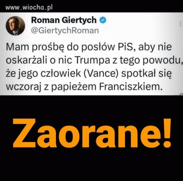 Romek jak zawsze celnie