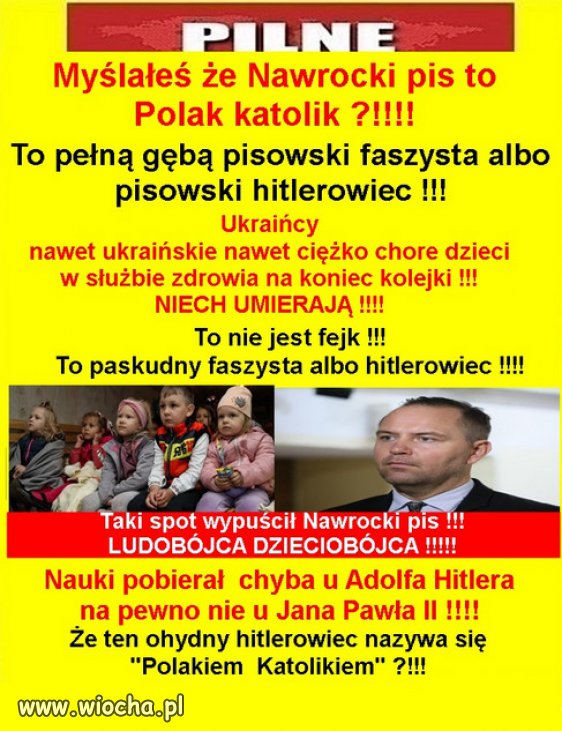 Taki z niego katolik jak z koziej dupy traba...na pokaz!