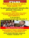 Taki z niego katolik jak z koziej dupy traba...na pokaz!