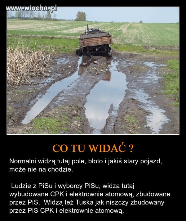 Punkt widzenia zależy od miejsca siedzenia.