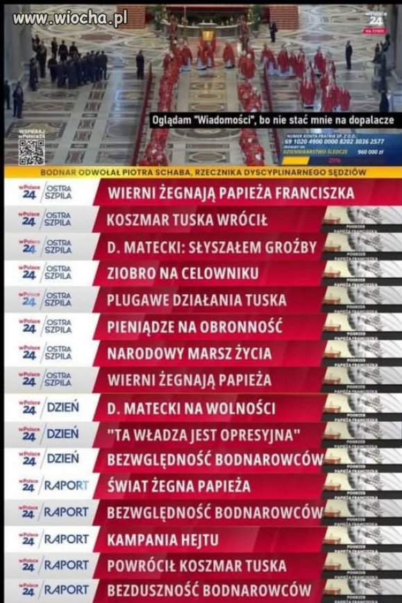 Czyżby wWolsce24 podkupiło TV zaRublika słynnego paskowego z dawnej TVPinfo?