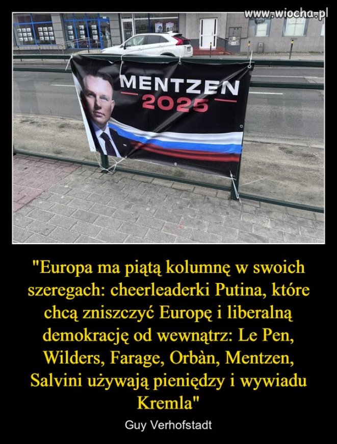 Mentzen wreszcie pod właściwą flagą ...