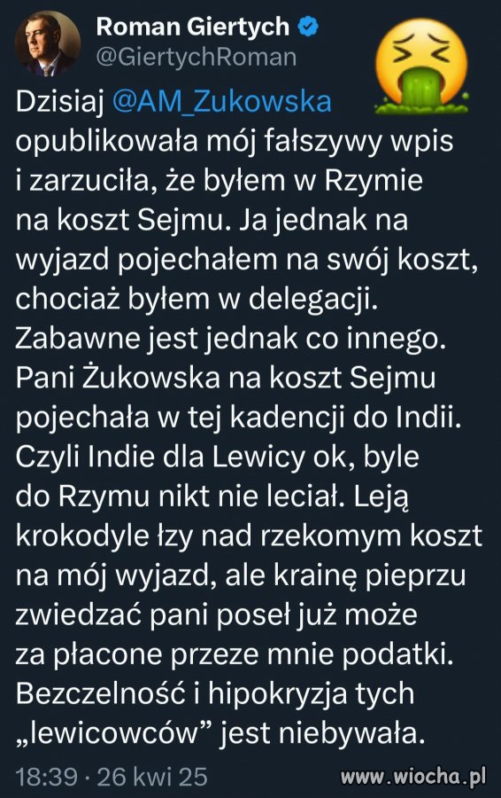 Żukowska to wyjątkowo kłamliwa