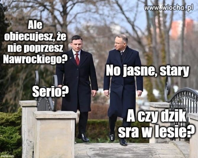 Prezydent oszukuje
