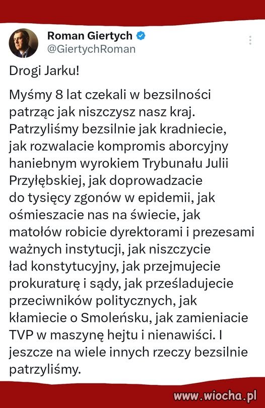 Podsumowanie 8 lat bezsilności