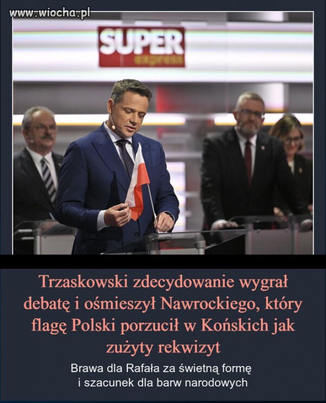 Kandydat na Prezydenta jest tylko jeden, reszt to statyści!