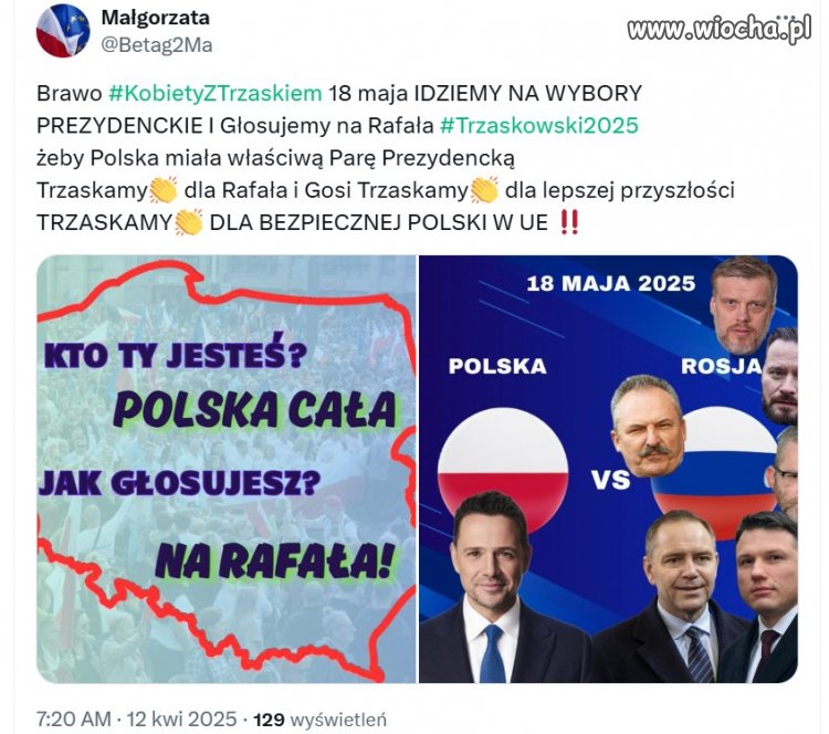 Cała Polska głosuje na Rafała
