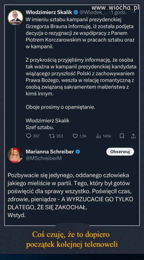 Marianna jak to się mówi 'zaorała' pis i konfederacje