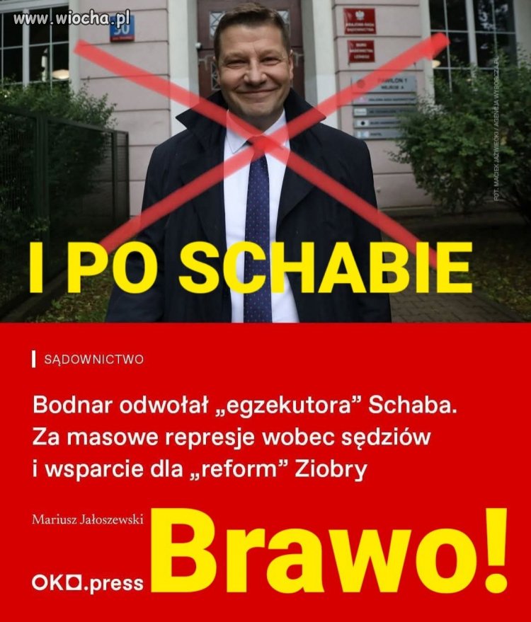 Był Schab, nie ma Schaba!