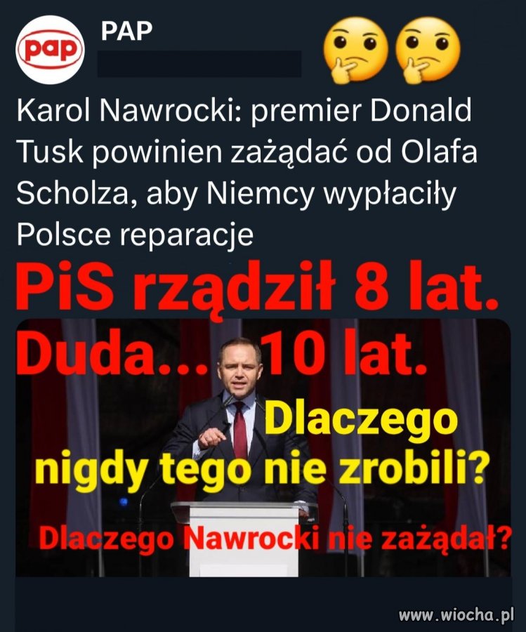 Panie Nawrocki jeszcze tylko ciemny lud kupuje te wasze pierdoły !