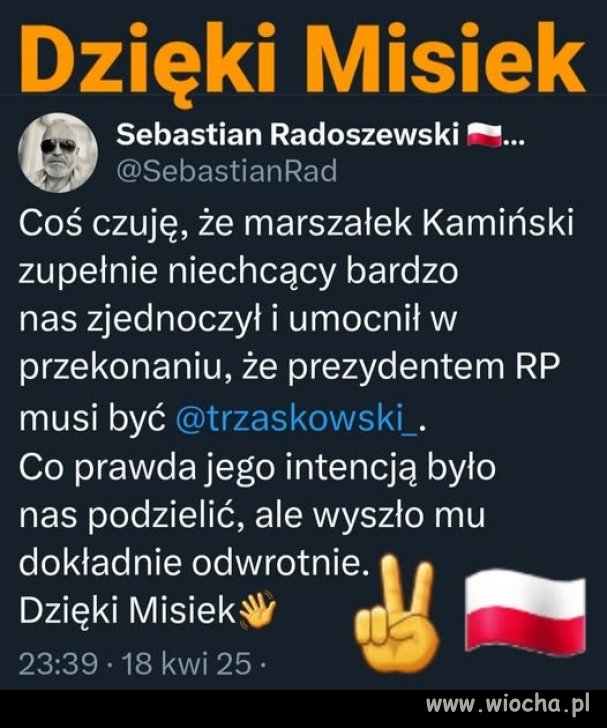Tak mu jakoś wyszło ...