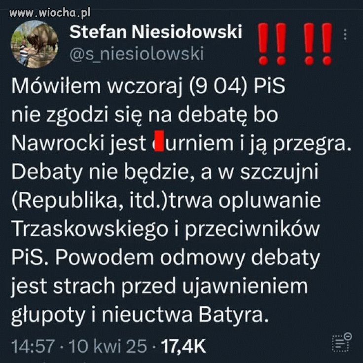 Stefan jak zawsze w punkt