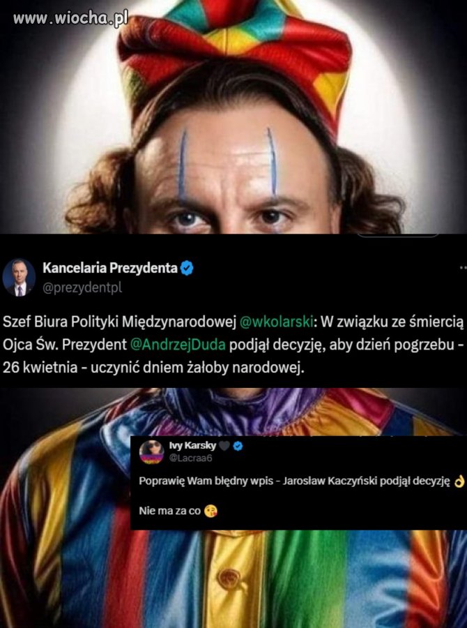 Dlaczego wszyscy mają przeżywać żałobę? 