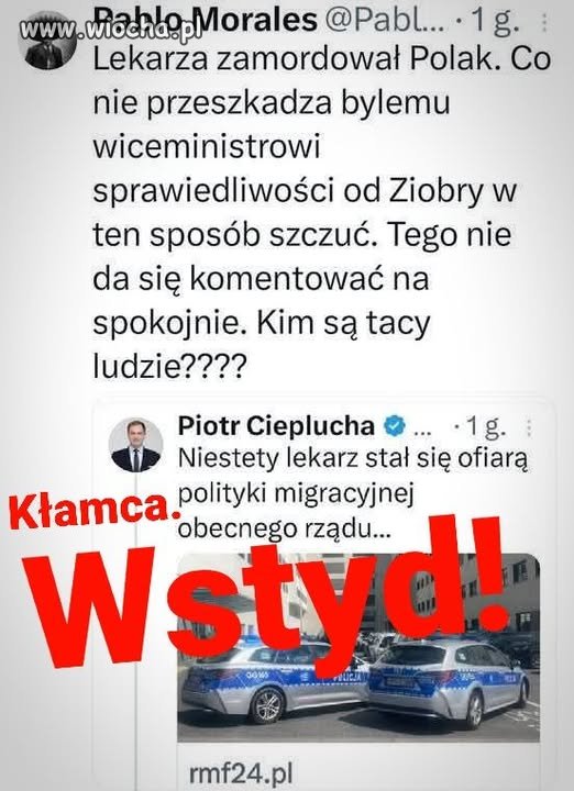 Cipucha przegiął...