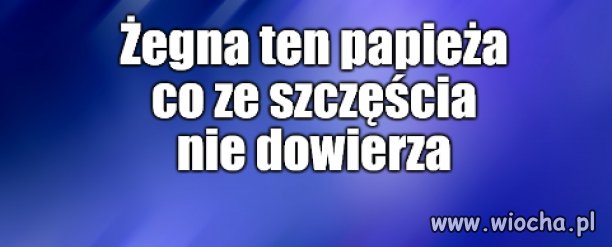 Kaprawym okiem ateisty patrząc ...